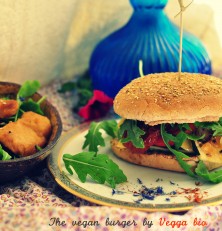 Un homeburger bio & vegan